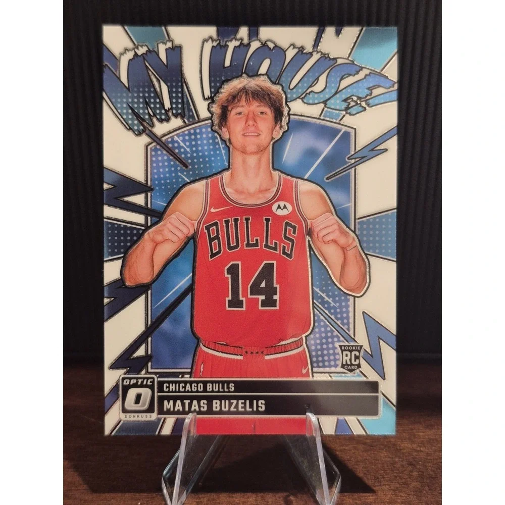 2025 Panini Donruss Optic Matas Buzelis #15 My House (RC) Chicago‎ Bulls